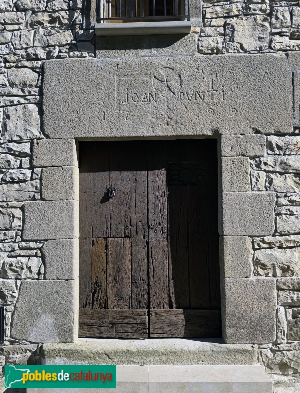 Tavertet - Carrer de Baix. Can Crosas