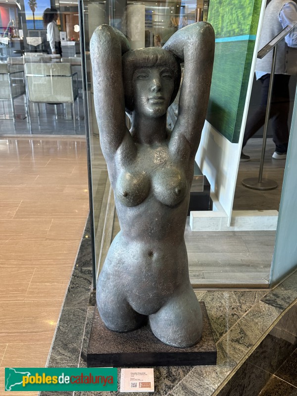 Sitges - Hotel Estela. J.M. Subirachs, <i>Claudia Chauchat</i>, 1949