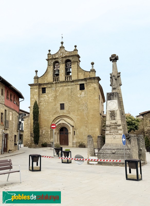 Folgueroles - El Pedró i l'església