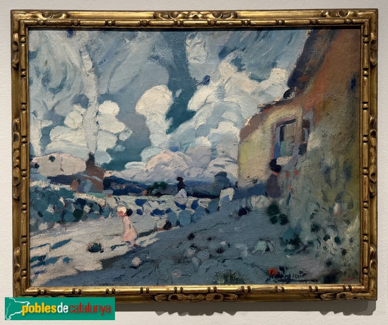 Reus - Museu d'Art i Història de Reus. Paisatge de Maspujols (Joaquim Mir, 1907-1910)