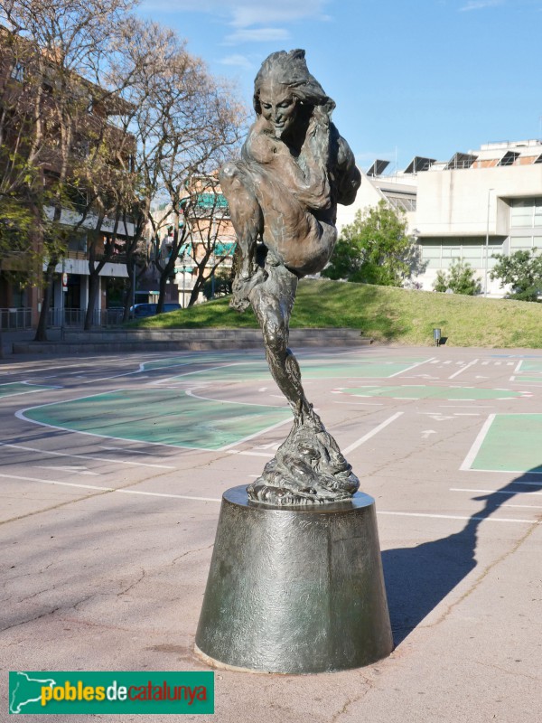 Sant Boi de Llobregat - Escultura El Salvatge