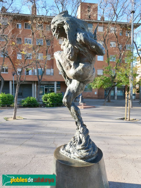 Sant Boi de Llobregat - Escultura El Salvatge