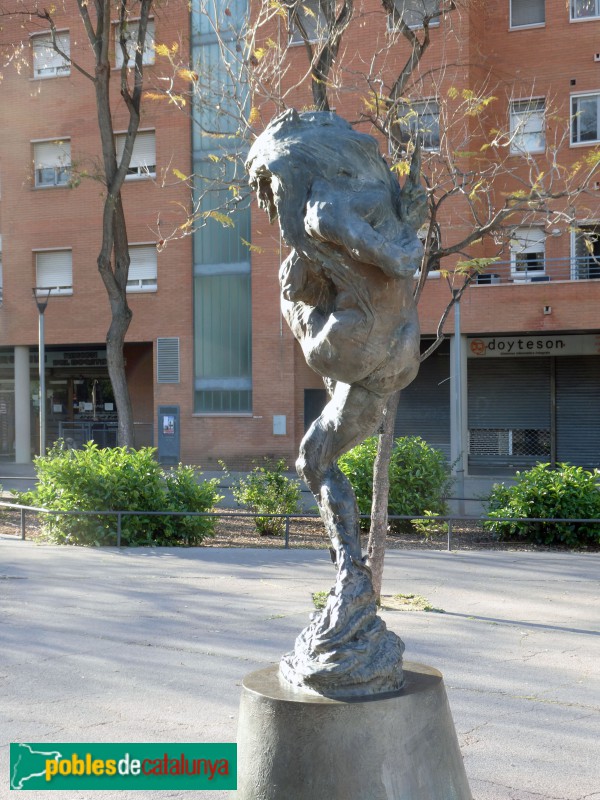 Sant Boi de Llobregat - Escultura El Salvatge