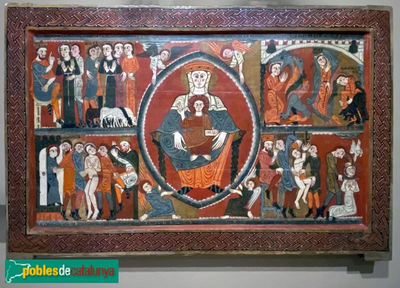 Museu Episcopal de Vic - Frontal d'altar de Santa Margarida de Vilaseca