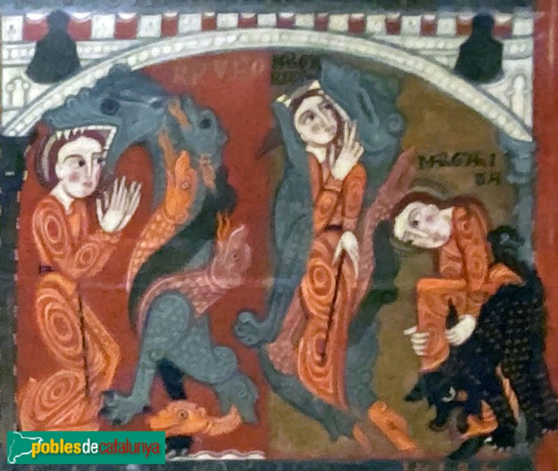 Museu Episcopal de Vic - Frontal d'altar de Santa Margarida de Vilaseca