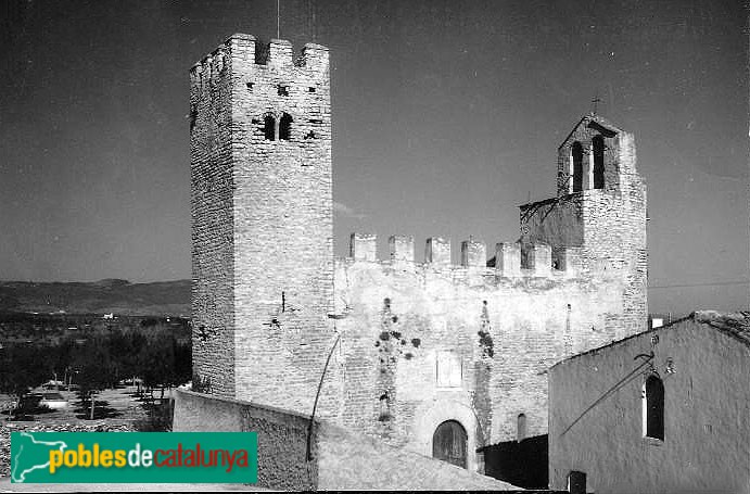 Santa Oliva - Castell de Santa Oliva. Postal antiga