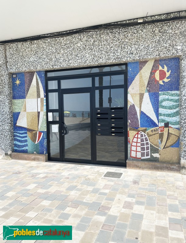 Calafell - Mosaic marí