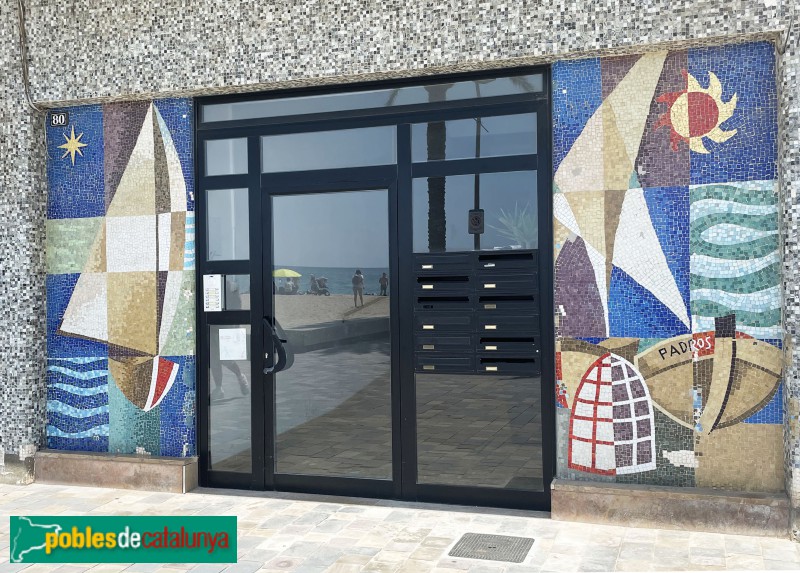 Calafell - Mosaic marí