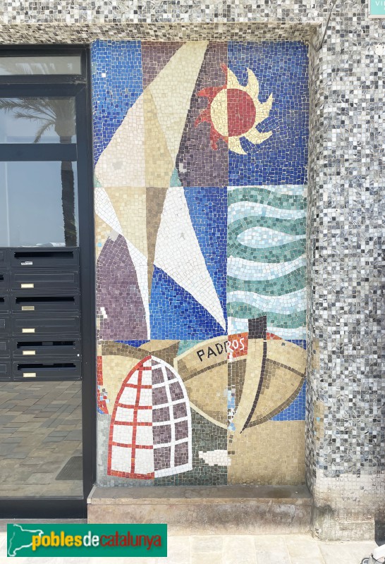 Calafell - Mosaic marí