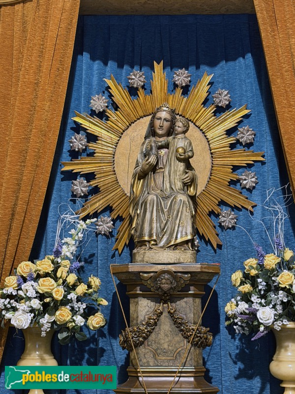 Roda de Ter - Santa Maria del Sòl del Pont. Imatge de la M.D. del Pont