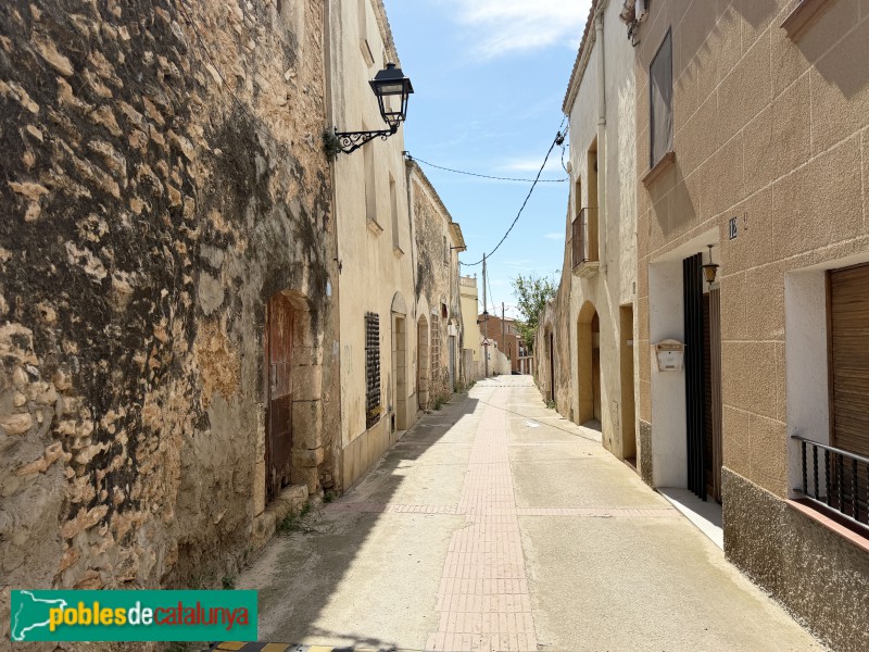 Bellvei - Nucli antic. Carrer Montserrat