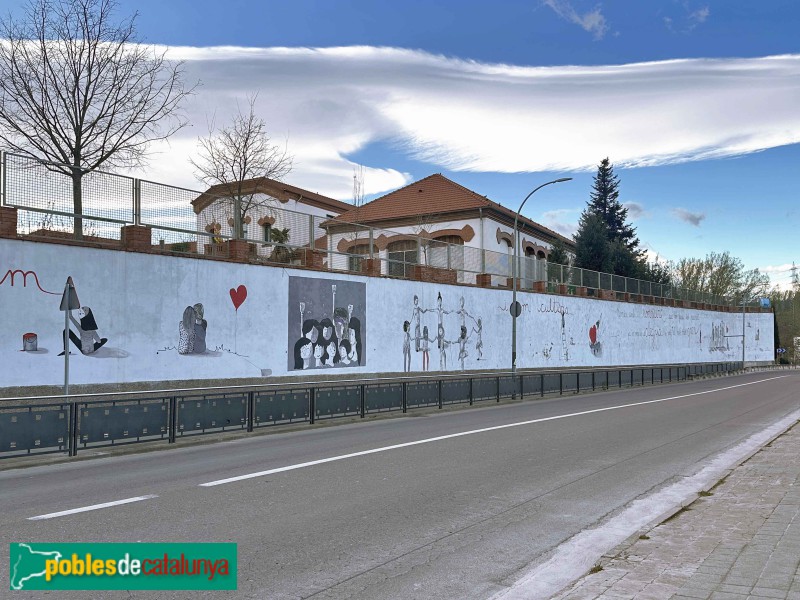 Roda de Ter - Mural de l'Escola
