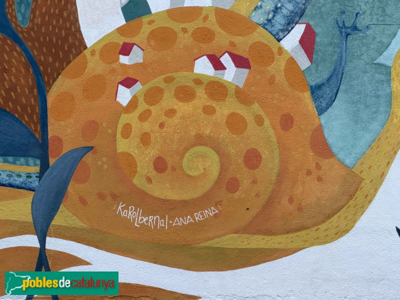 Roda de Ter - Mural de la Fira de la Llavor