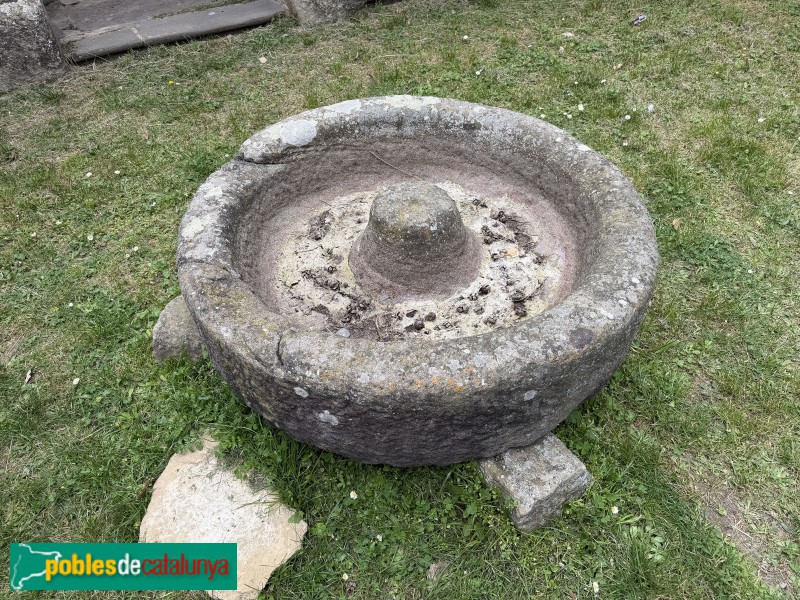 Les Masies de Roda - Monestir de Santa Magdalena de Conangle. Bassi del claustre (Foto: Albert Esteves, 2026) Les Masies de Roda - Monestir de Santa Magdalena de Conangle. Bassi del claustre