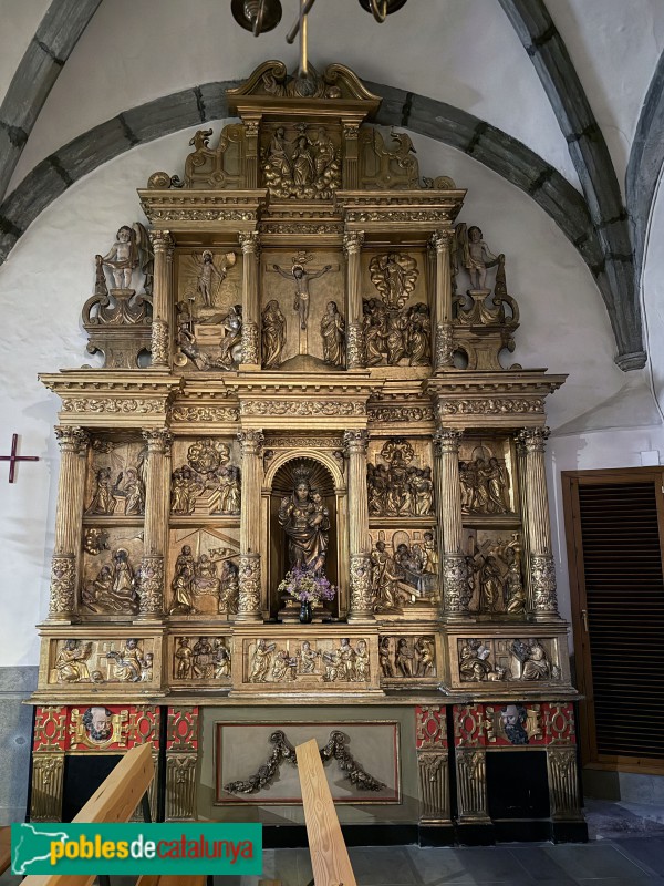Sant Julià de Vilatorta - Retaule de la M.D. del Roser