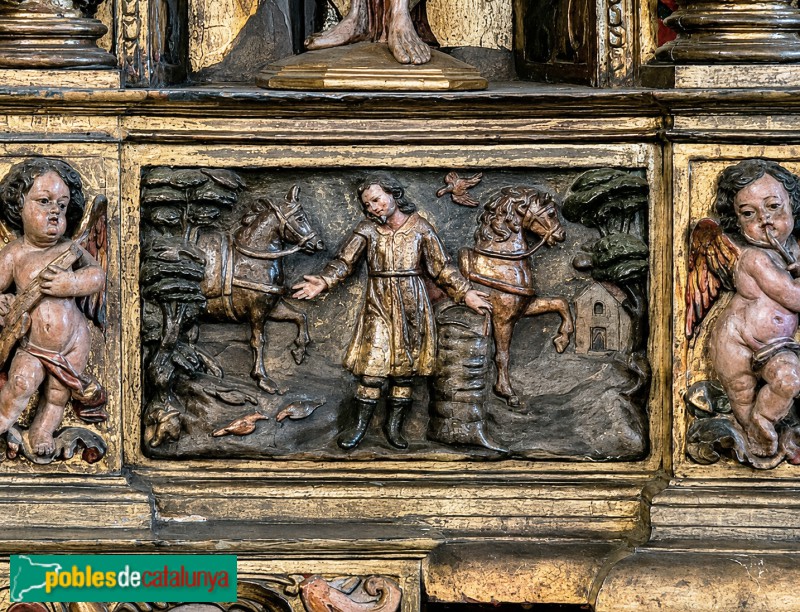 Sant Julià de Vilatorta - Retaule de Sant Isidre
