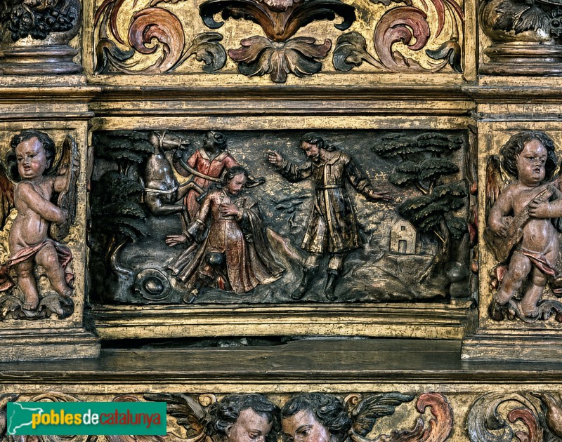 Sant Julià de Vilatorta - Retaule de Sant Isidre