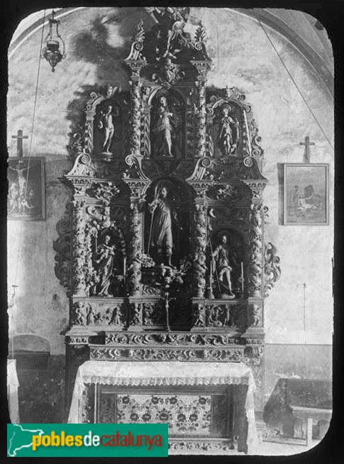 Sant Julià de Vilatorta - Retaule de Sant Isidre
