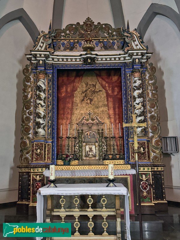 Sant Julià de Vilatorta - Retaule del Sant Crist