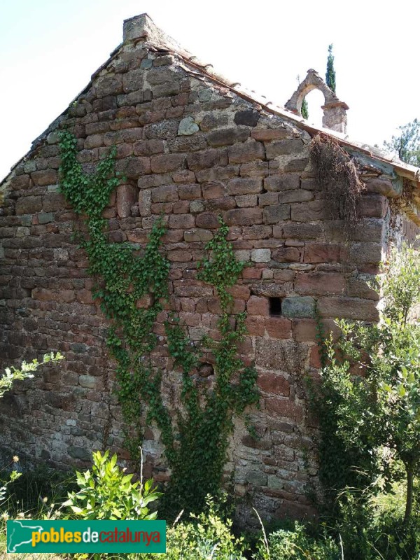 Sant Llorenç Savall - Sant Pere de Mur (Foto: <i>Cos d'Agents Rurals -invarquit.cultura.gencat.cat-</i>, 2018) Sant Llorenç Savall - Sant Pere de Mur