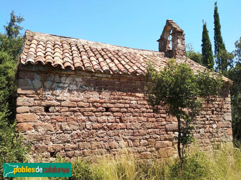 Sant Llorenç Savall - Sant Pere de Mur (Foto: <i>Cos d'Agents Rurals -invarquit.cultura.gencat.cat-</i>, 2018) Sant Llorenç Savall - Sant Pere de Mur