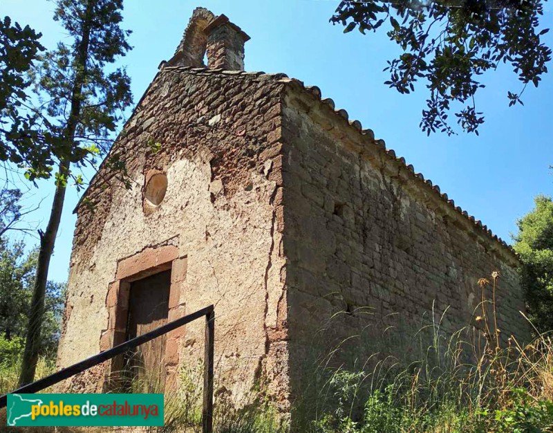 Sant Llorenç Savall - Sant Pere de Mur (Foto: <i>Cos d'Agents Rurals -invarquit.cultura.gencat.cat-</i>, 2018) Sant Llorenç Savall - Sant Pere de Mur