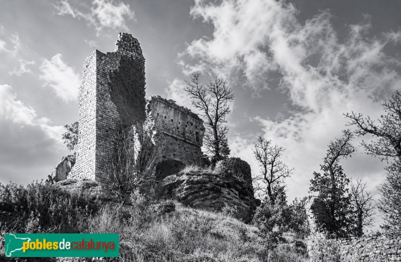 Sant Julià de Vilatorta - Castell de Bellpuig. Postal antiga Sant Julià de Vilatorta - Castell de Bellpuig. Postal antiga