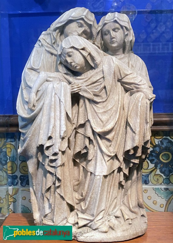 Sitges - Museu Cau Ferrat. <i>Les Tres Maries</i> (segle XV) (Foto: Albert Esteves, 2022) Sitges - Museu Cau Ferrat. <i>Les Tres Maries</i> (segle XV)