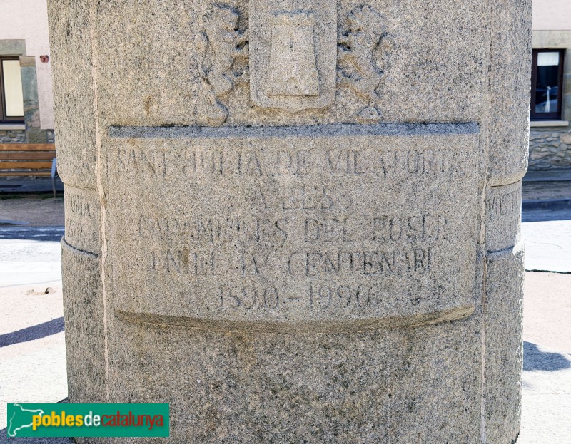 Sant Julià de Vilatorta - Monument a les Caramelles