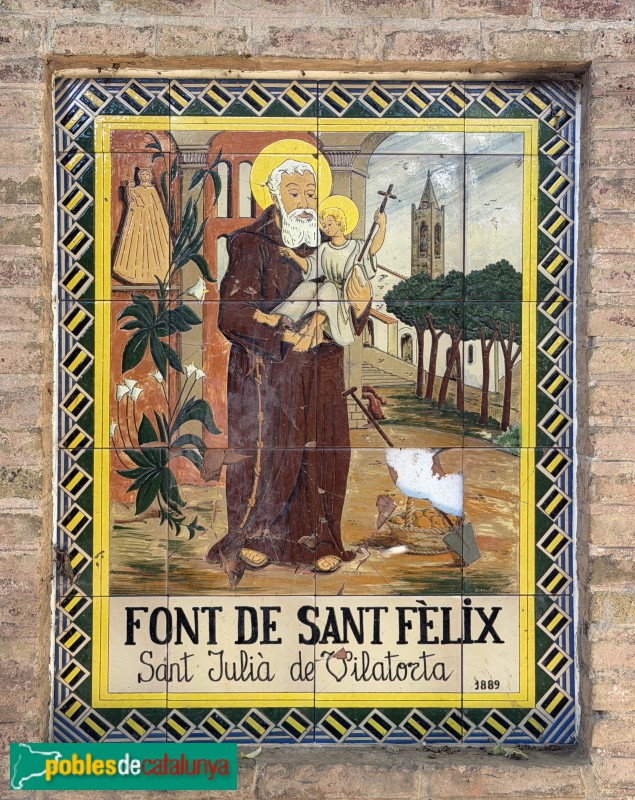 Sant Julià de Vilatorta - Font de Sant Fèlix (Foto: Albert Esteves, 2026) Sant Julià de Vilatorta - Font de Sant Fèlix