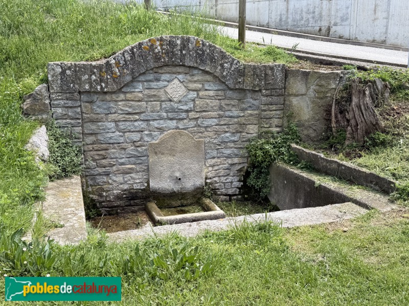Sant Julià de Vilatorta - Font d'en Pep (Foto: Albert Esteves, 2026) Sant Julià de Vilatorta - Font d'en Pep