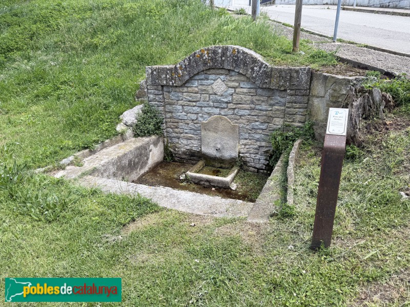 Sant Julià de Vilatorta - Font d'en Pep (Foto: Albert Esteves, 2026) Sant Julià de Vilatorta - Font d'en Pep