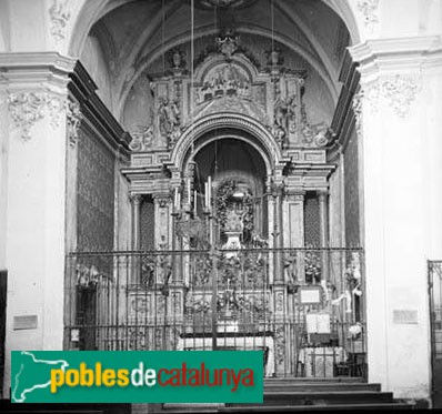Sant Julià de Vilatorta - Santuari de Puig-l'agulla. Altar Major