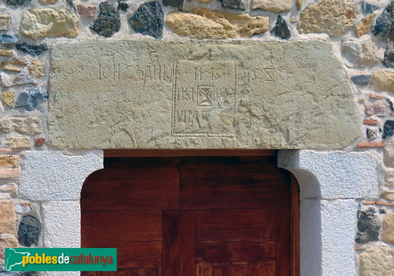 Sant Gregori - La Vileta. Llinda de Cal Borni (Foto: Josep M. Viñolas, CC BY-SA 4.0, 2021) Sant Gregori - La Vileta. Llinda de Cal Borni