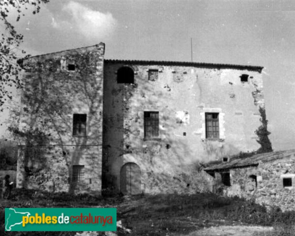 Sant Gregori - Castell de Sant Gregori (Foto: Antoni Pladevall -calaix.gencat.cat-, 1988) Sant Gregori - Castell de Sant Gregori