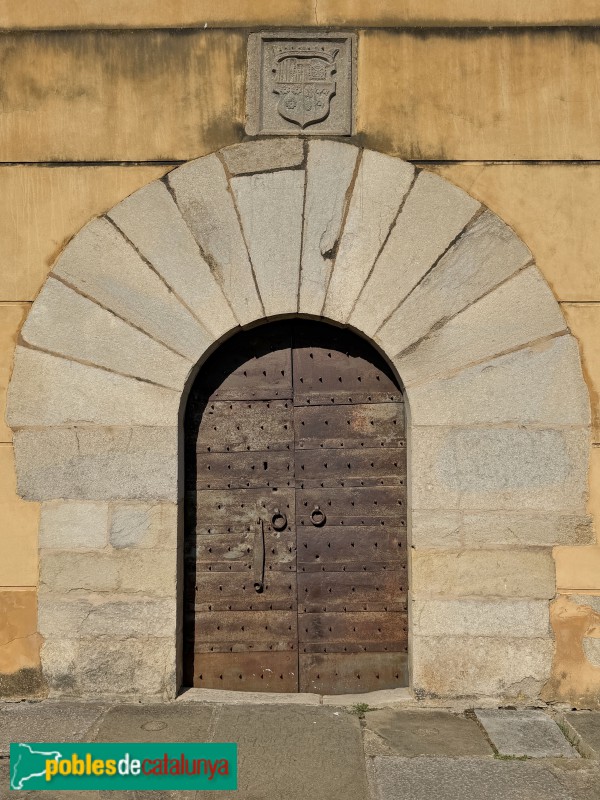 Sant Gregori - Església de Sant Gregori. Escut de la família Margarit