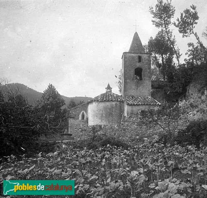 Sant Gregori - Església de Santa Maria de Ginestar (Salvany 1924 (Foto: Albert Esteves, 2026) Sant Gregori - Església de Santa Maria de Ginestar (Salvany 1924