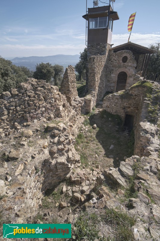 Sant Gregori - Església de Sant Grau i castell de Tudela (Foto: Raül Costal -invarquit.cultura.gencat.cat-, 2023) Sant Gregori - Església de Sant Grau i castell de Tudela