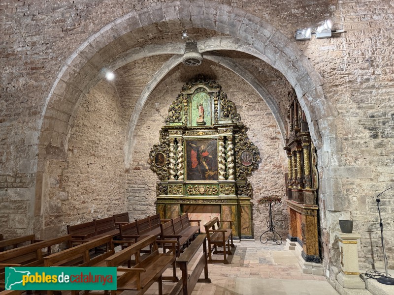 Església de Santa Maria de Vilalleons - Retaule de Sant Miquel