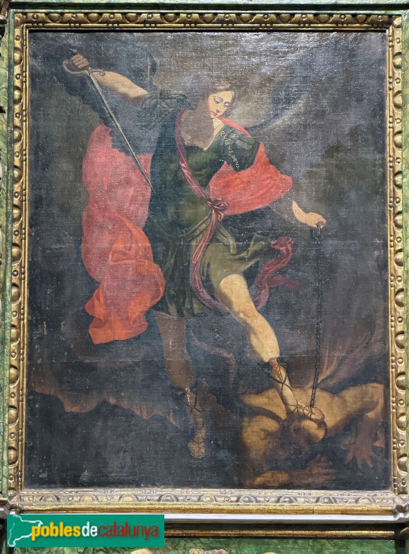 Església de Santa Maria de Vilalleons - Retaule de Sant Miquel
