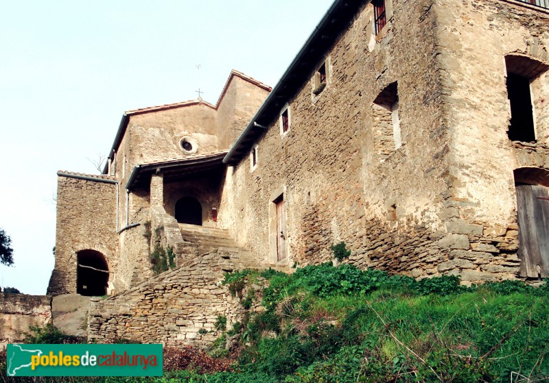 Canet d'Adri - Santuari de Santa Maria de Rocacorba (Foto: <i>Jordi Contijoch -invarquit.cultura.gencat.cat-</i>, 1994) Canet d'Adri - Santuari de Santa Maria de Rocacorba