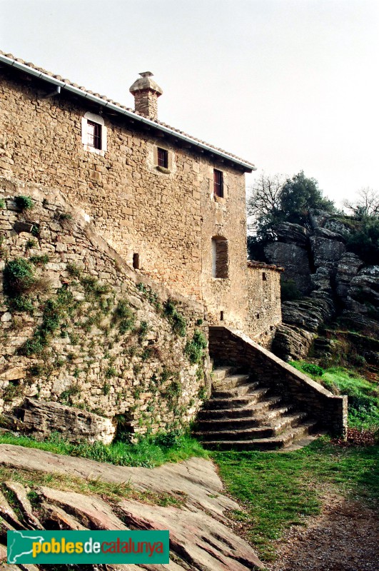 Canet d'Adri - Santuari de Santa Maria de Rocacorba (Foto: <i>Jordi Contijoch -invarquit.cultura.gencat.cat-</i>, 1994) Canet d'Adri - Santuari de Santa Maria de Rocacorba