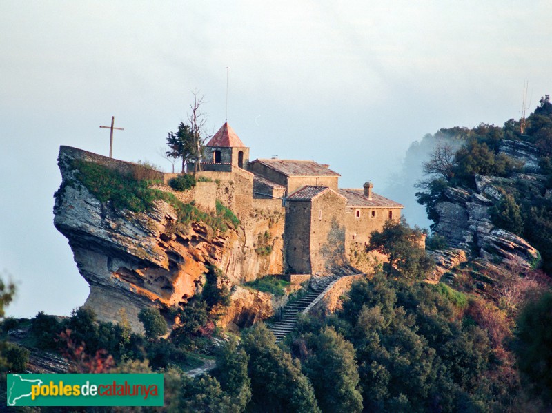Canet d'Adri - Santuari de Santa Maria de Rocacorba (Foto: <i>Jordi Contijoch -invarquit.cultura.gencat.cat-</i>, 1994) Canet d'Adri - Santuari de Santa Maria de Rocacorba