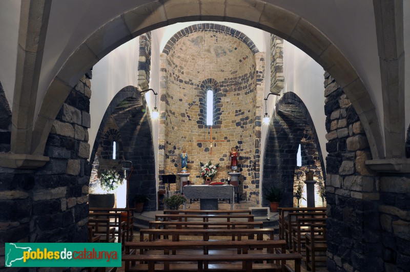 Canet d'Adri - Església de Sant Vicenç (Foto: <i>Jordi Contijoch -calaix.gencat.cat-</i>, 2014) Canet d'Adri - Església de Sant Vicenç