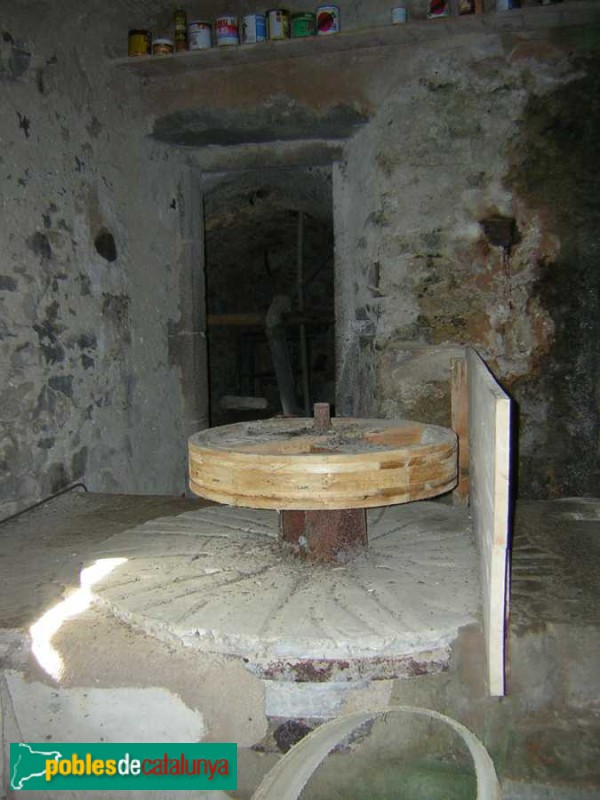 Canet d'Adri - Molí d'en Baptista (Foto: <i>Cos d'Agents Rurals -invarquit.cultura.gencat.cat-</i>, 2014) Canet d'Adri - Molí d'en Baptista