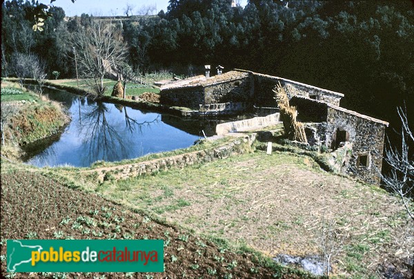 Canet d'Adri - Molí d'en Baptista (Foto: <i>Ernest Costa - INSPAI</i>, 1970) Canet d'Adri - Molí d'en Baptista