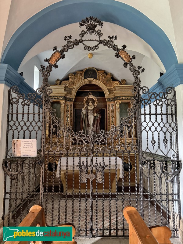 Balenyà - Santuari de la M.D. de l'Ajuda. Capella de Sant Fruitós
