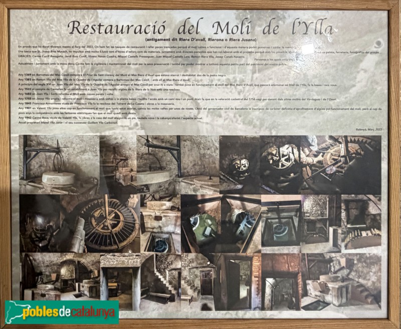 Balenyà - Molí de l'Illa