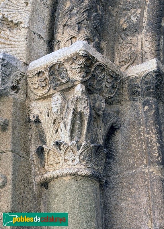 Santa Eugènia de Berga - Església de Santa Eugènia. Portada (Foto: Albert Esteves, 2026) Santa Eugènia de Berga - Església de Santa Eugènia. Portada