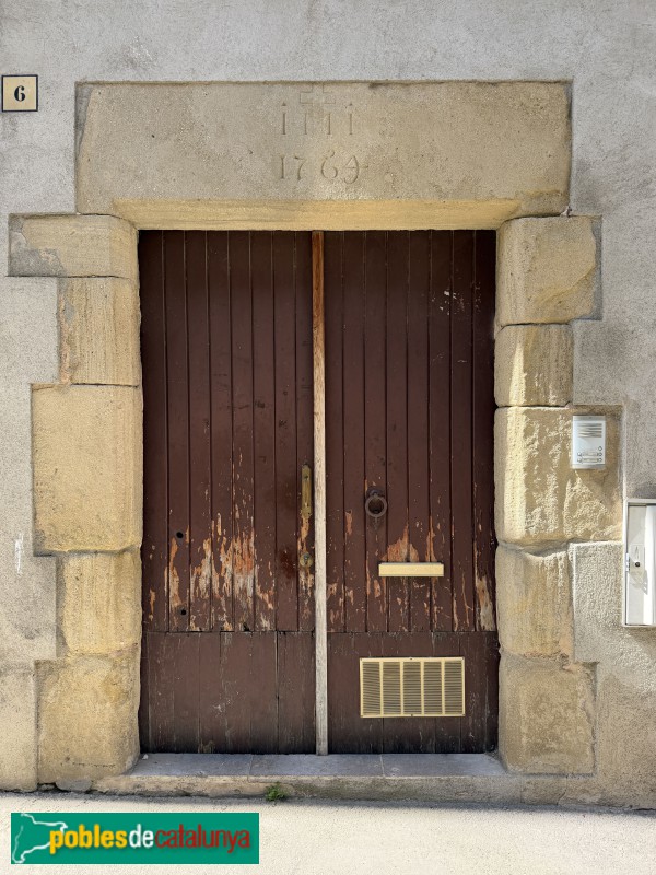 Santa Eugènia de Berga - Llinda. 1764